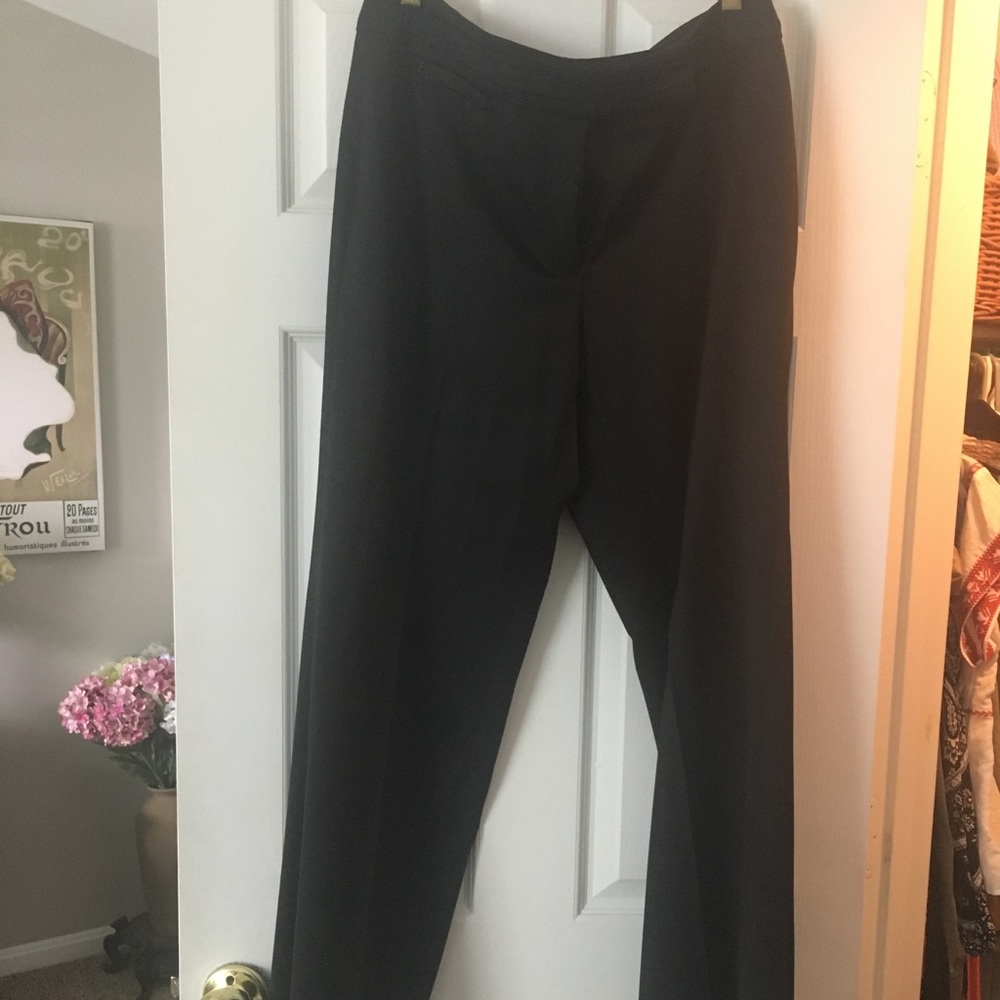 White House Black Market Flare Leg Suit Pants